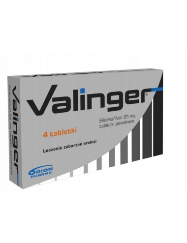 Valinger 25 mg 4 Pills