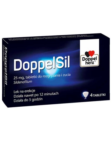 Doppel Sil 25 mg 4 tabletki